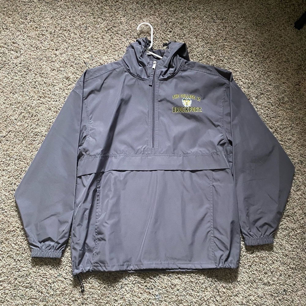 College of Brockport windbreaker/pull over
